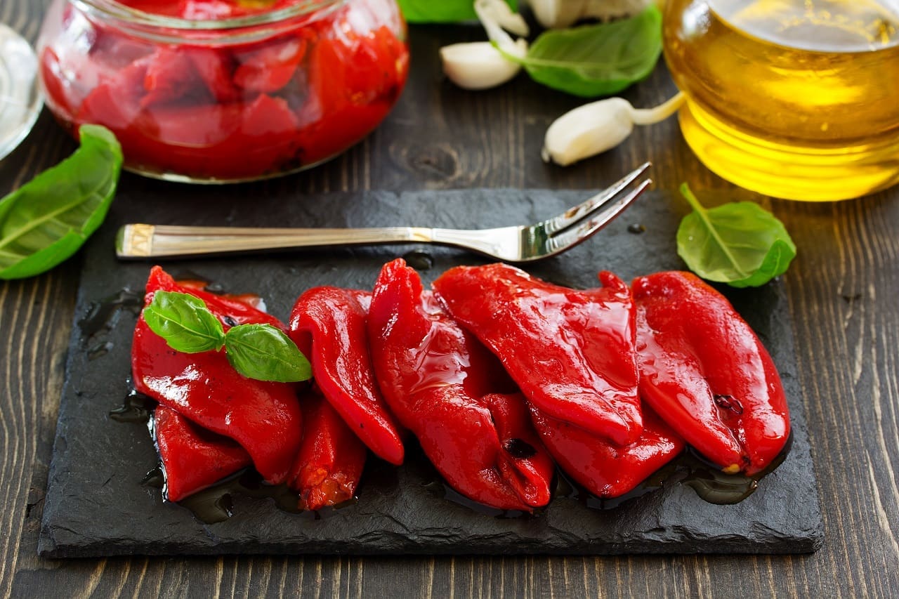 Red-pepper-baked-on-grill